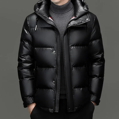 New arrival winter jacket 90% white duck down jackets men,mens thicken warm parkas winter down coat,autumn hooded parkas men