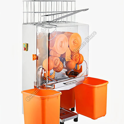 Commercial Fruit Juicer Machine Lemon Orange Juicer Stainless Steel Beverage Machine Automatic Orange Juice Squeezer Machine