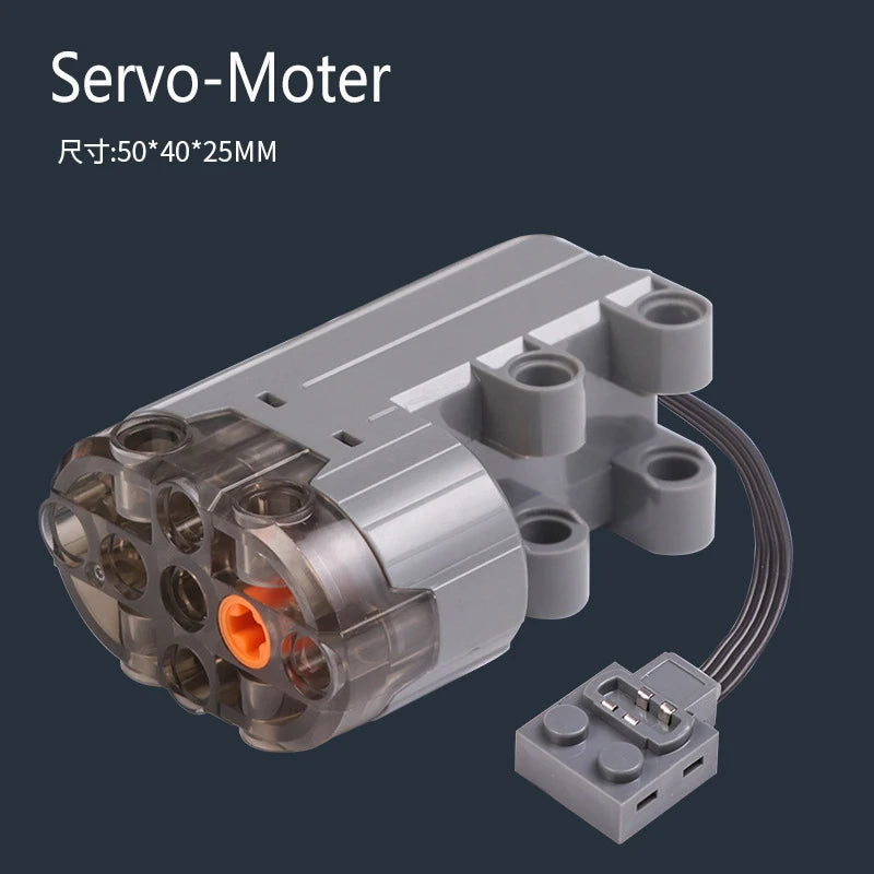 MOC parti tecniche funzioni di alimentazione motore multi strumento servomotore treno PF 8293 8883 modello compatibile blocchi d