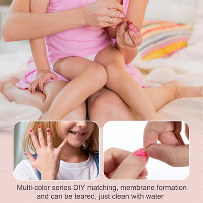 ZK20 Children Makeup Set Simulation Pretend Play Toys Cosmetic Lipstick Nail Polish Bag Educational Toys Birthday Gift for Girls
