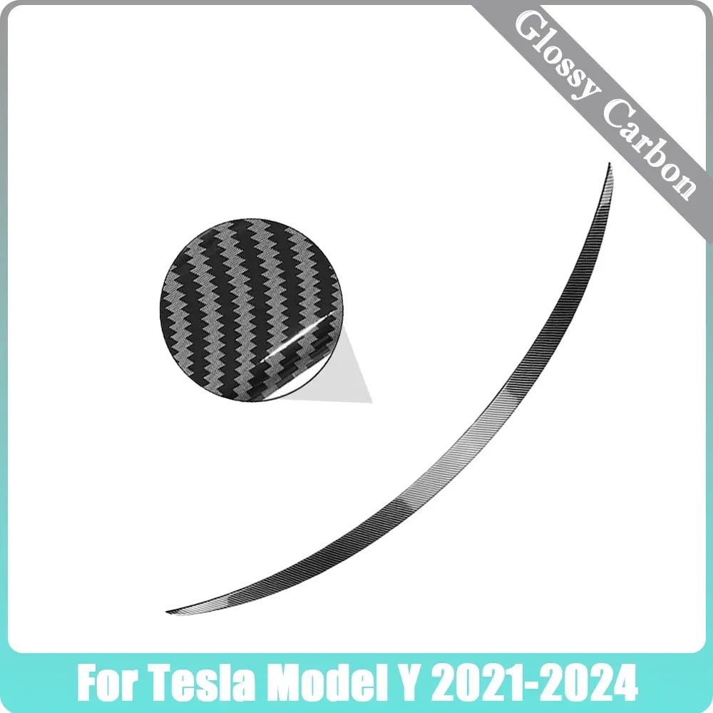 XVIP Rear Trunk Spoiler For Tesla Model Y 21-24 For Model 3 17-23 Highland 2024 Carbon Fiber ABS Wing Car Exterior Accessories