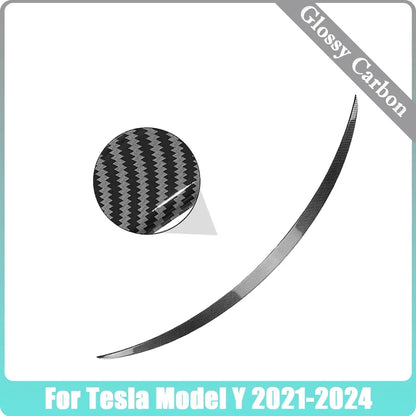 XVIP Rear Trunk Spoiler For Tesla Model Y 21-24 For Model 3 17-23 Highland 2024 Carbon Fiber ABS Wing Car Exterior Accessories