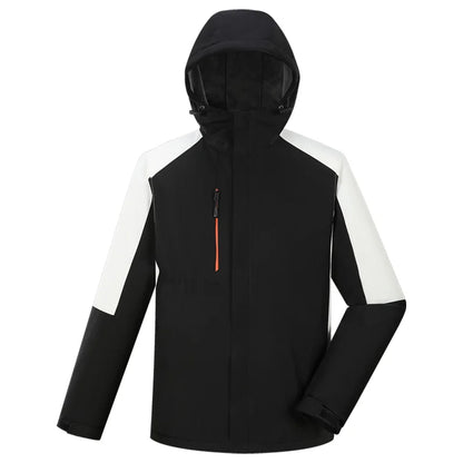 Winter Casual Jacket Custom Company Brand Logo Plus Velvet Warm Jacket Embroidery Design Team Hoodie Jacket Print Text Pattern