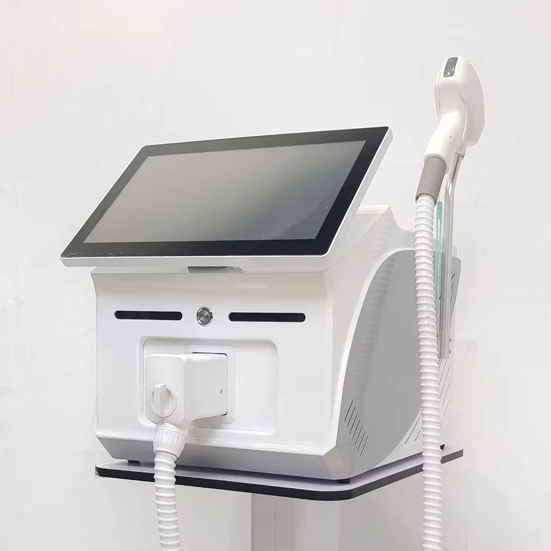 Professional 4 Waves 755 940 1064 808nm Portable 4000w Soprano Diode Ice Titanium Laser Body Hair Removal Machine 2025 Device