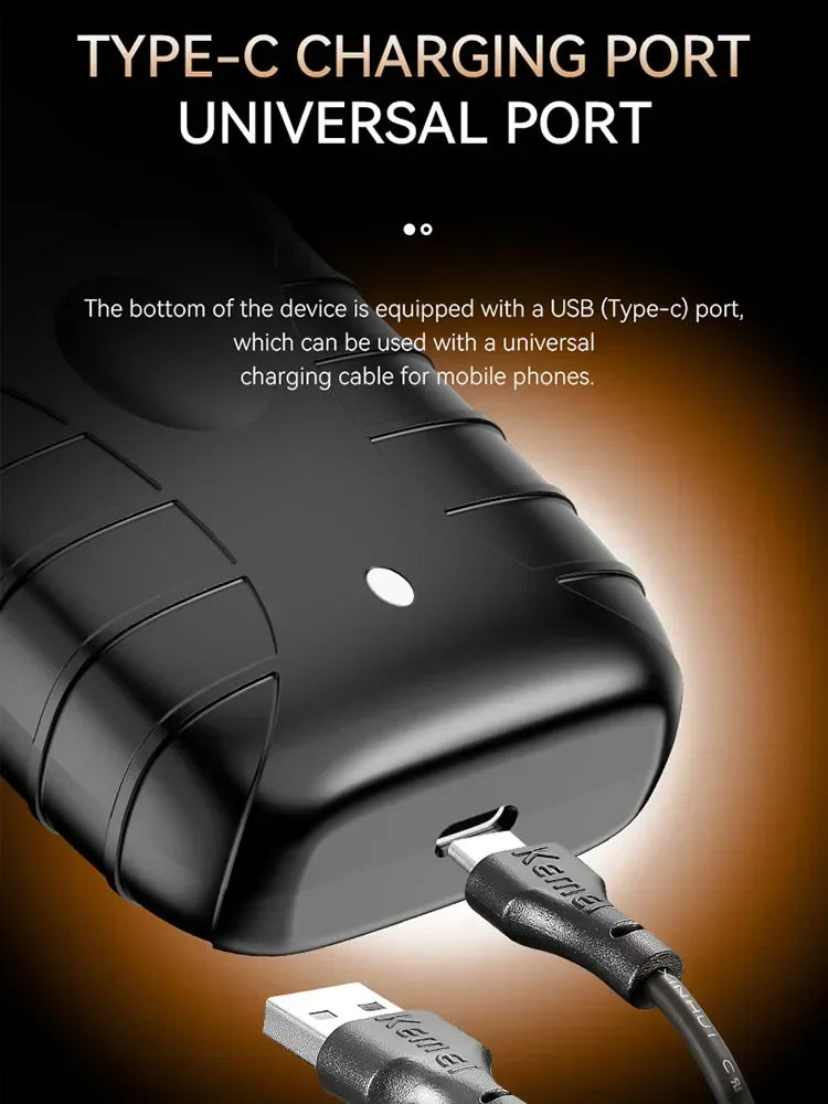 Kemei Km-809A Km-2299 Km-T95 Professional Barber Cordless Electric Hair Clippers USB Rechargeable Trimmers Hair Cutting Machine