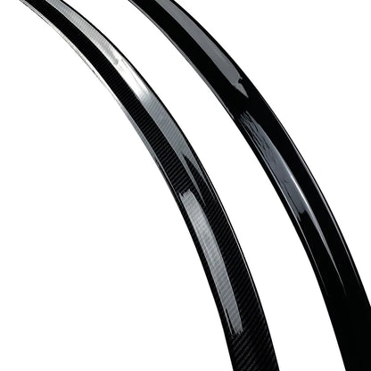 For BMW 2 Series M2 F22 F23 F87 M Carbon Look / Glossy Black Rear Trunk Lid Car Spoiler Wings Tuning Exterior Accessories