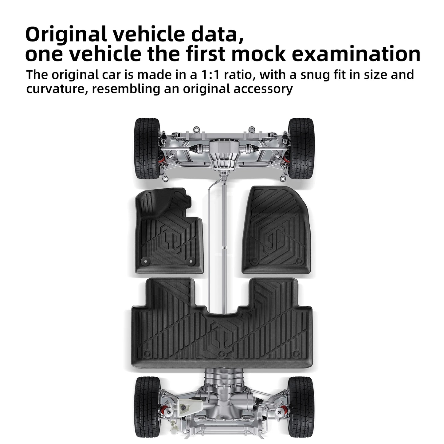 for Leapmotor C10 2024-2026 Car Floor Mats Protective Pad Car Interior Accessories Waterproof Cargo Liner Trunk Backrest Mat
