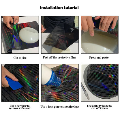 Red Series Wrap Vinyl Car Wrapping Film Bubble-free Vehicle Decoration PET Waterproof External Car Stickers Carbon Fiber Glossy