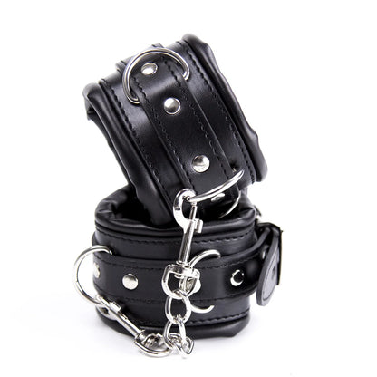 BDSM Bondage Kit Spreader Bar Handcuffs Ankle Cuffs SM Sex Adult products Dog Collar Fetish Restraints Set Sex Toys for Couples