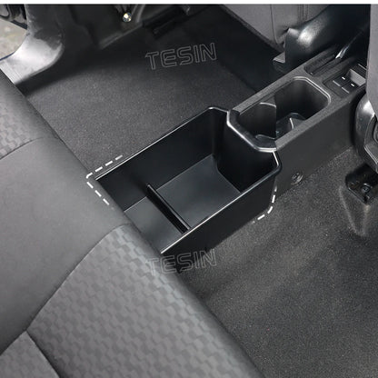 TESIN Car Rear Center Storage Box Organizer for Suzuki Jimny JB74 2/4 Door 2019 2020 2021 2022 2023 2024 Up Interior Accessories