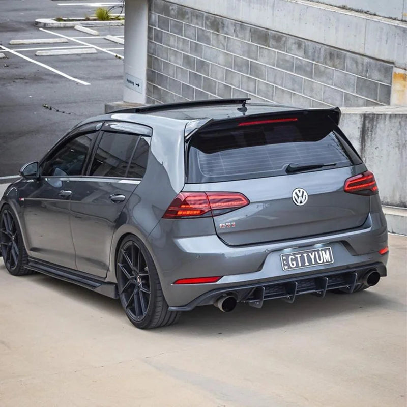 Car Spoiler Wing for Volkswagen Golf 7 MK7 MK7.5 GTI R-Line 2012-2017 OSIR Style Rear Roof Trunk Tail Fin Lid Guard Board Parts