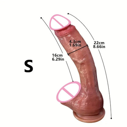 Oversized Realistic Dildo Huge Penis Penetration Anal Sex Toys For Women Masturbation Soft Dick Dildos Sexy Adult Sex Toy Gay