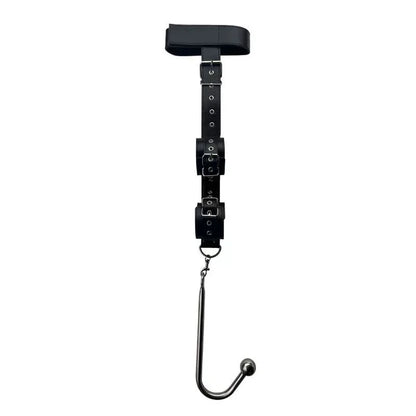 BDSM Guide of Adult Sex Products Backhand Mouth Plug Upper and Lower Handcuffs with Hooks Metal Anal Plug Leather Binding Toys