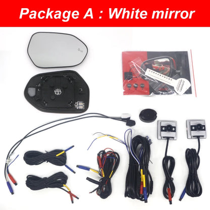 Car Mirror BSD BSA BSM Blind Spot Monitoring System Radar Parking Sensor Assist Lane Changing For Porsche Macan 2016-2024