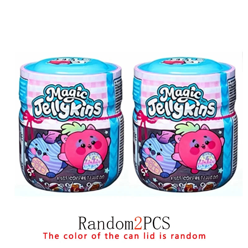 HOT Magic jellykins plush. put water in the container, shake and discover your new stuffed animal (spin master )stressrelieftoy