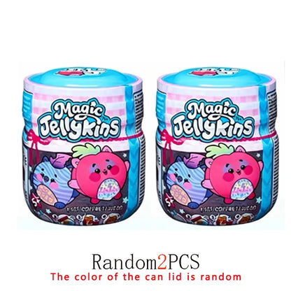 HOT Magic jellykins plush. put water in the container, shake and discover your new stuffed animal (spin master )stressrelieftoy