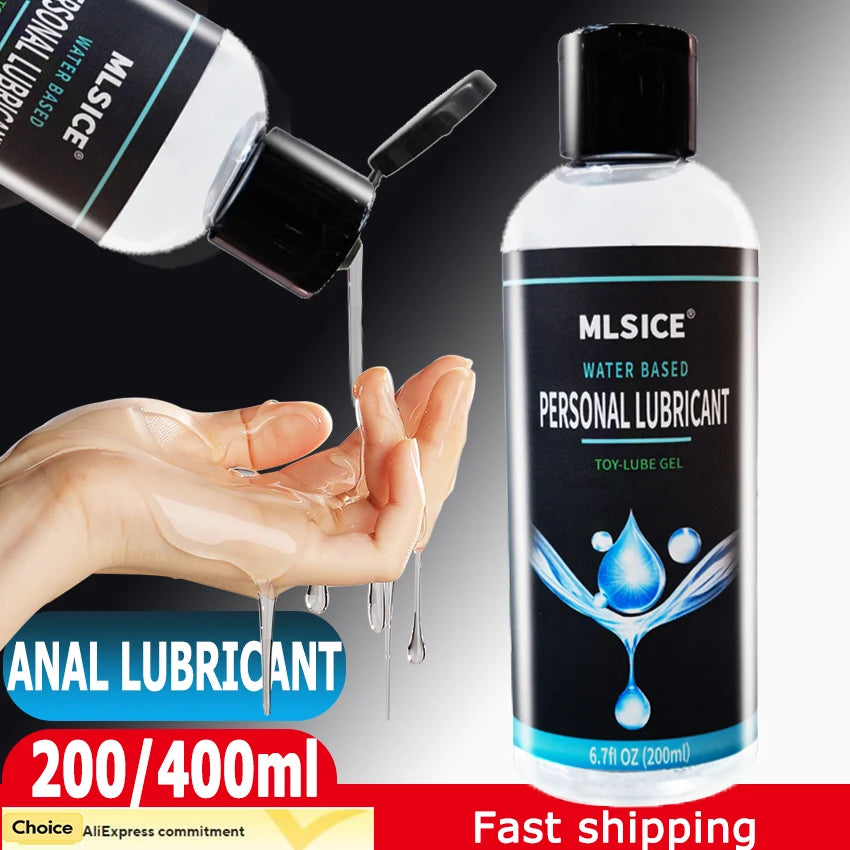 Sex Lube Anal Lubricant Water-based Semen Hot Ice Lubricants Women Lubrication Session Vagina Adult Gay Intimate Gel Toy SexShop
