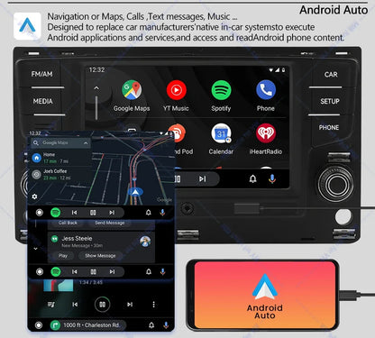 Noname 5GD035280B MIB Carplay Car Radio for VW Golf MK7 MK7.5 Passat B8 Sportvan Tiguan Bluetooth 6.5 inch Android Auto Player
