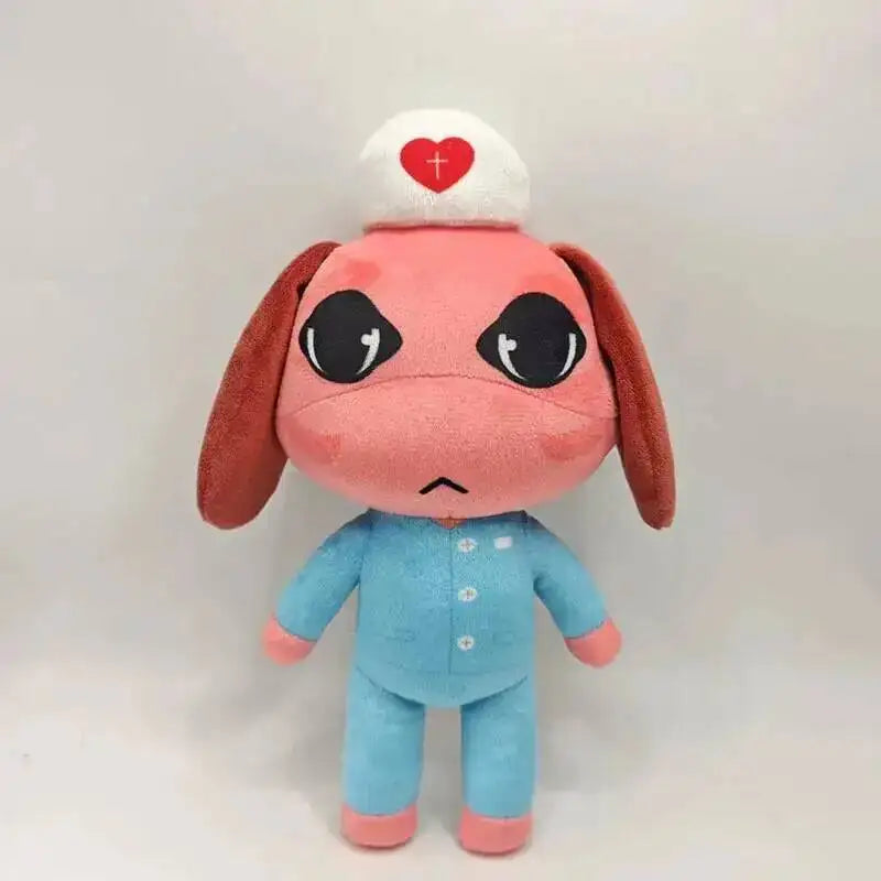 Hot Game Animal Hospital Plush Toy Dr. Harlow Ratthew Nurse Stalker Soft Stuffed Cartoon Doll Collectible Plush Gift