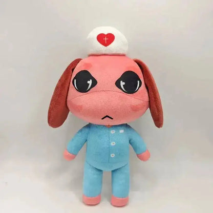 Hot Game Animal Hospital Plush Toy Dr. Harlow Ratthew Nurse Stalker Soft Stuffed Cartoon Doll Collectible Plush Gift