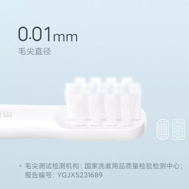 Original Replacement Brush Heads for Xiaomi Mijia T100 Sonic Brush, Spare Heads Waterproof