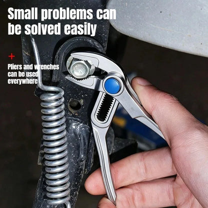 Pliers Mini V Jaw Adjustable Push Lock Multi Grip Hand Tool For Automobile Repair And Mechanic Workshop Maintenance Work