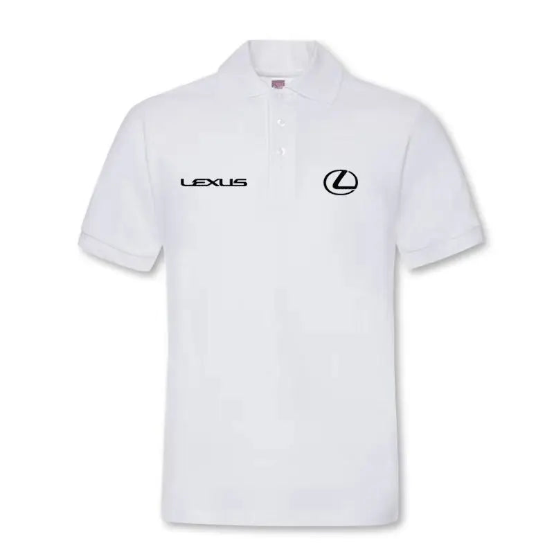 Lexus F1 Racing Custom Polo Shirt Youth Car Enthusiasts Association 4S Store Work Uniform Group Purchase T-Shirt