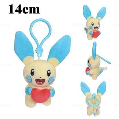 34 Styles Pokemon Plush Keychain Cartoon Toys Pikachu Eevee Charmander Squirtle Mew Snorlax Jigglypuff Doll Kids Kawai Toy Gift