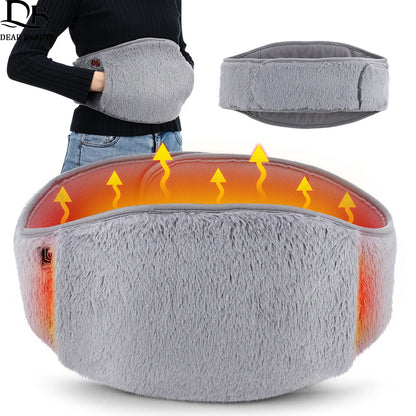 Electric Heating Pad Waist Belt Hand Warmer Winter Heater Cold-proof Uterus Warming Pad USB Charging Abdominal Heating Belt