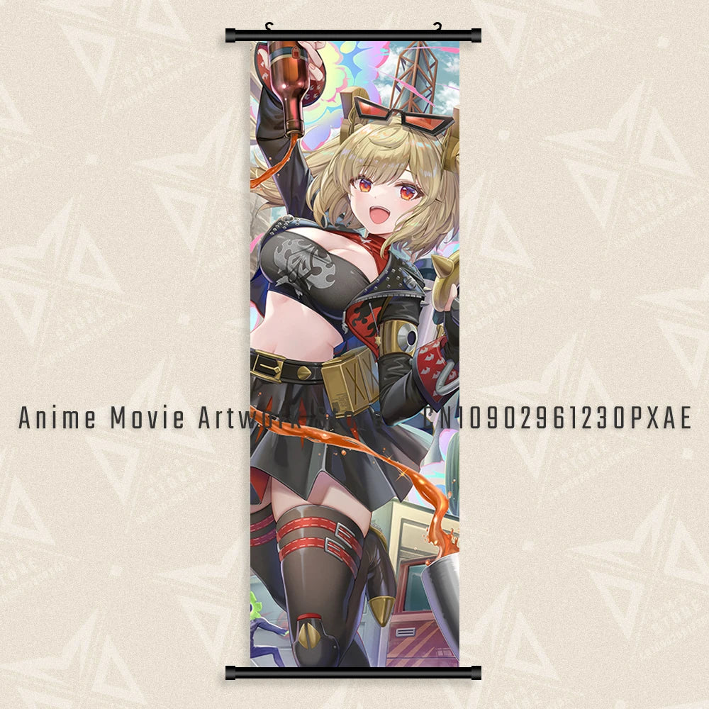 Zenless Zone Zero Game Figures Home Decor Prints Painting Pictures Wall Art HD Kawaii Canvas Poster Bedside Background No Frame
