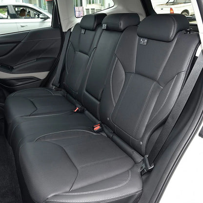 Custom Fit for 2004-2019 2020 2021 2022 2023 2024 2025 Subaru Forester Car Accessories Seat Covers 5 Seats Top Quality Leather