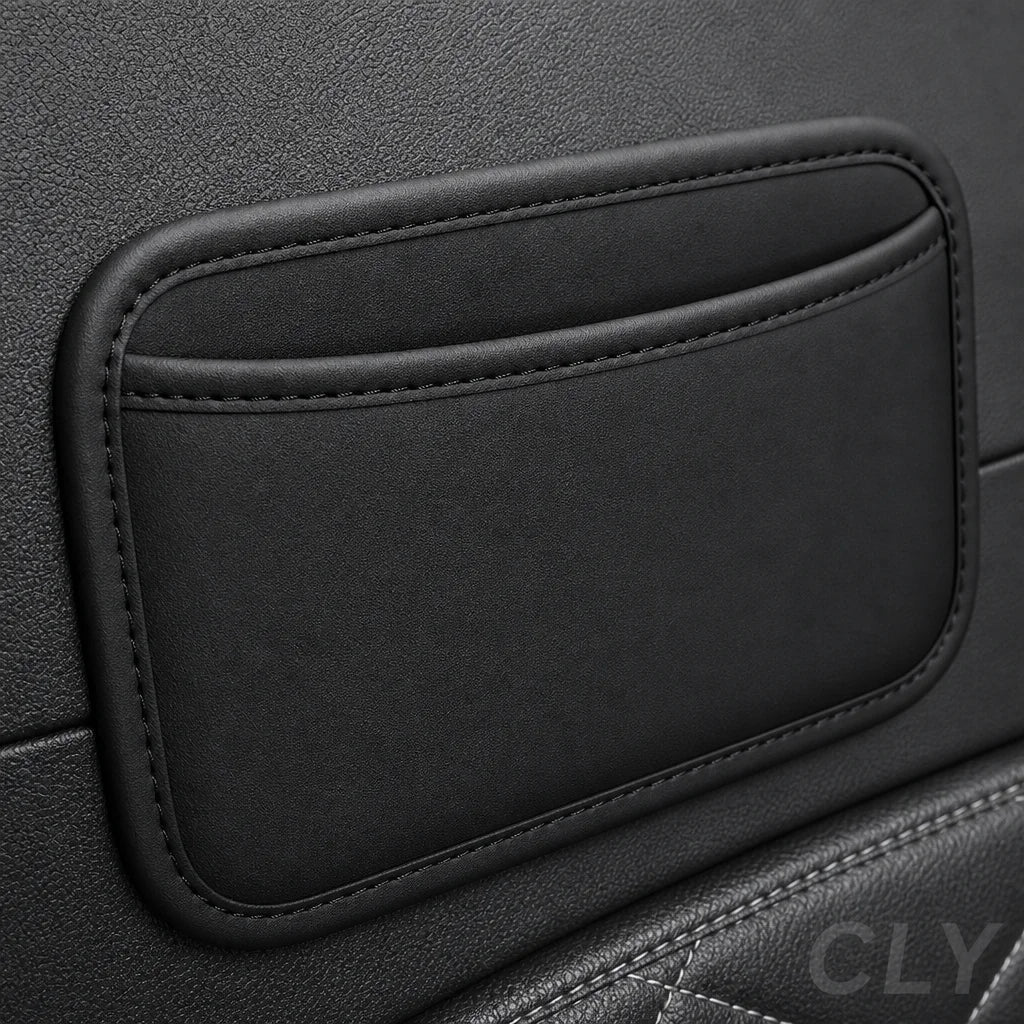 Paste Arbitrarily Car Organizer Mesh Bag Car Storage Pocket Organizer Bag Seat Back Side Door Stowing Tidying Box For Phone Key