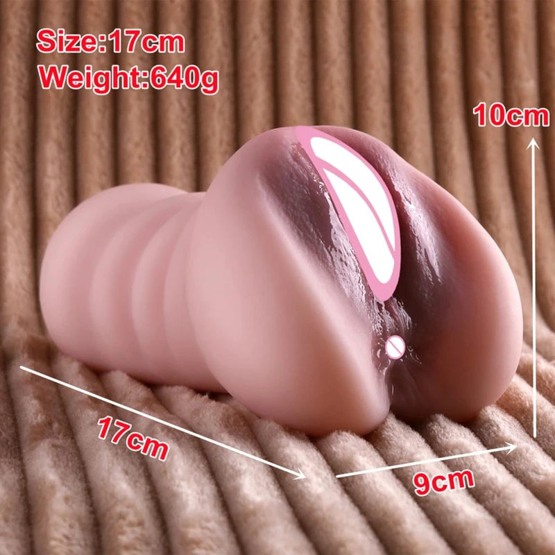 Sex Toys For Men Real Artificial Vagina Male Masturbator Realistic Anal Adult Product Male Masturbators Cup Adult Game TPE Pussy