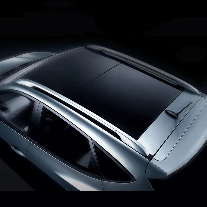 Glossy Black Car Roof Wrap Vinyl 1.35M x 2M/3M Bubble-Free Self Adhesive Car Top Film for Skylight Style Protection Styling