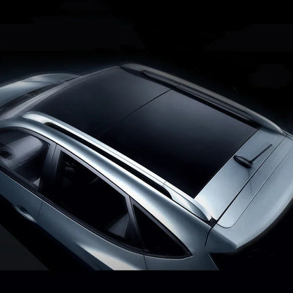 Glossy Black Car Roof Wrap Vinyl 1.35M x 2M/3M Bubble-Free Self Adhesive Car Top Film for Skylight Style Protection Styling