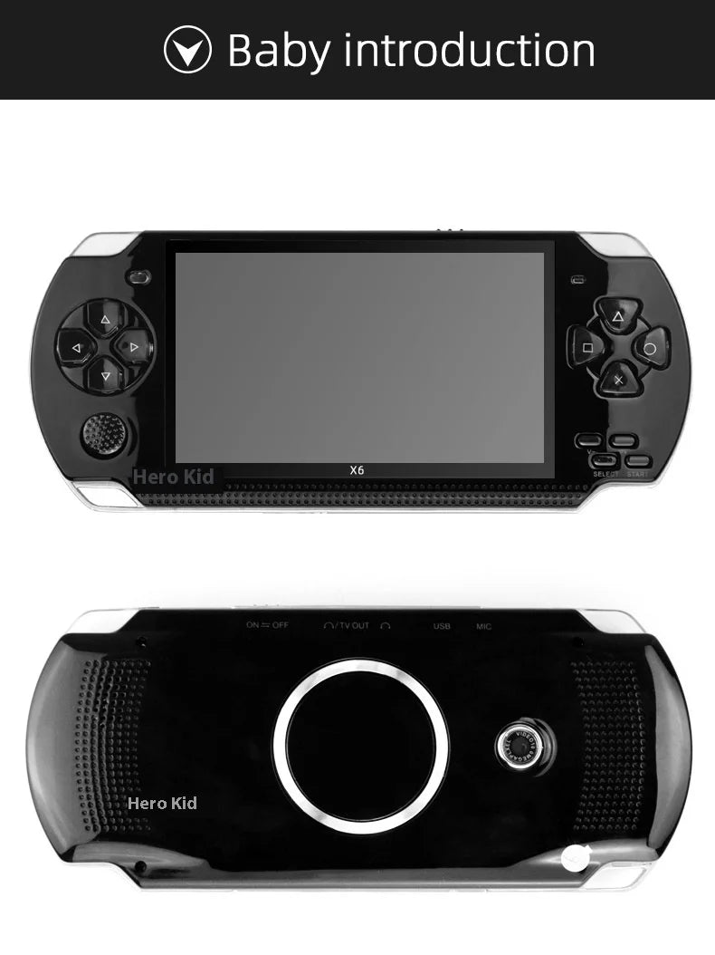 Psp 3000 X6 Consola 12 Types Of Simulators 10000 Arcade Games Retro Retro Arcade Console 4.3inch Ips Screen Video Game Toy Gift