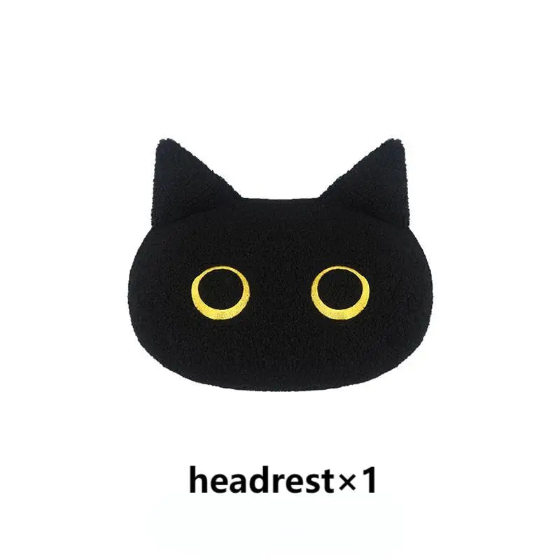 Lucky Kitten car seat covers, Corduroy Seat Cushion with Storage Bag Suitable for More Than 95% Car Models Trucks, Sedans SUVs