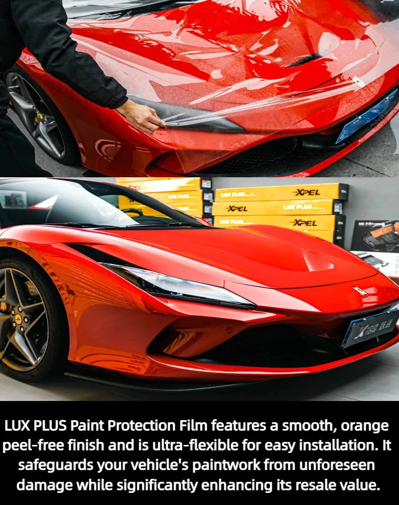 USA.XPEL PPF Highest quality TPU gloss PPF Car Paint Protection Film glossy PPF 1.52m*15m/roll easy install Self Healing