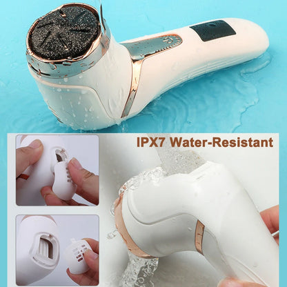 Electric Pedicure Tools Foot Care File Leg Heels Remove Hard Cracked Dead Skin Callus Remover Feet Foot Files Clean Care Machine