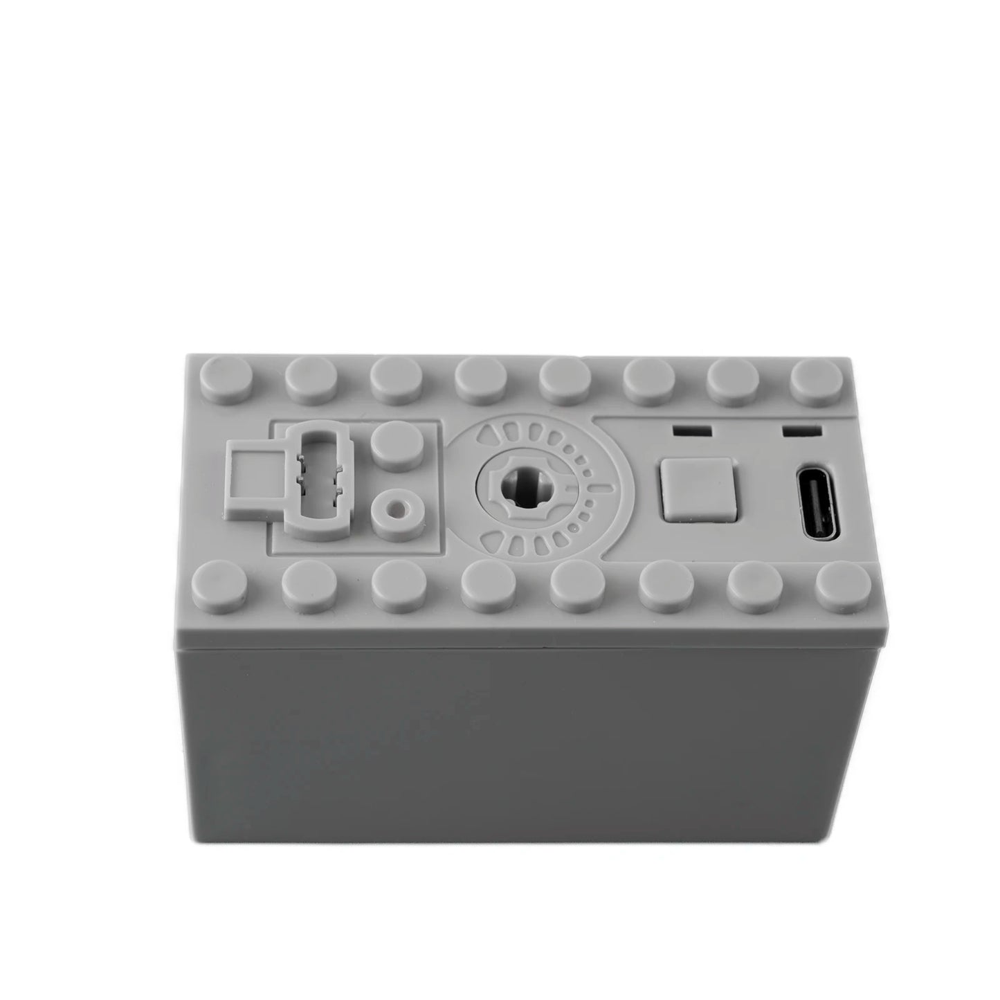 MOC Lithium Battery Box TYPE-C Multi-function Power Up Tool Car Train Motor Speed Adjust Control for Building Blocks 8878