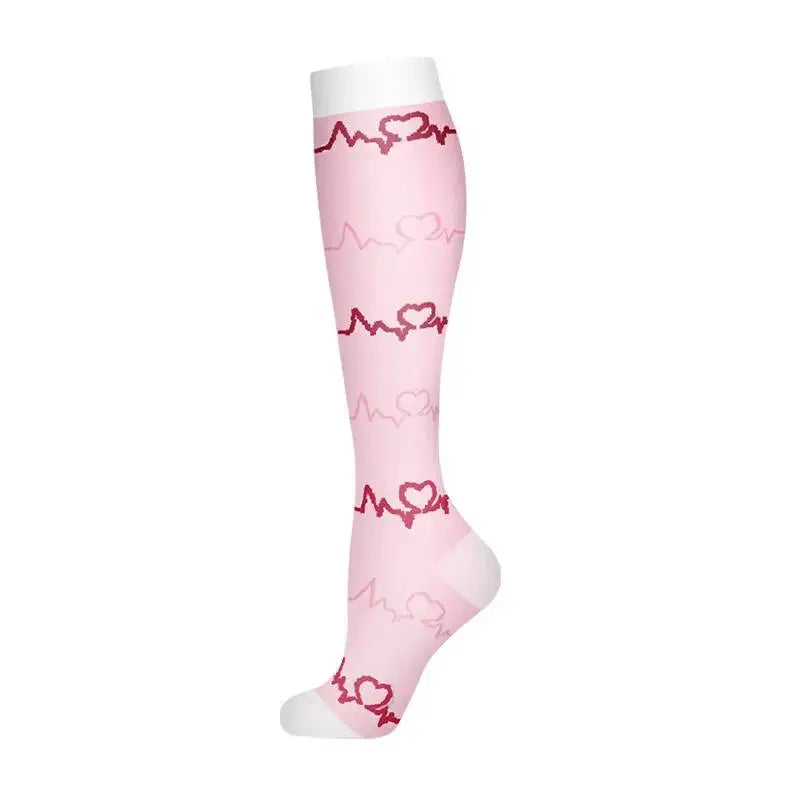 New Compression Socks Varicose Vein Nurse Sports Running Calf Pressure Stockings Protect Bare Feet Support Gradient Pressure