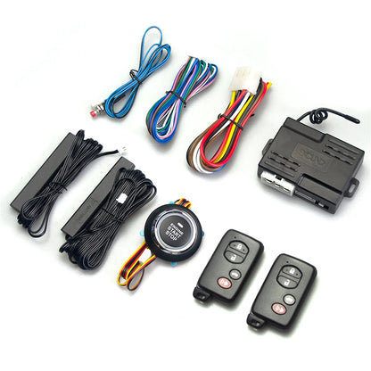 Universal Modified PKE Keyless Entry Start System One Touch Start Stop Button Bluetooth APP Remote Control for Toyota remote con