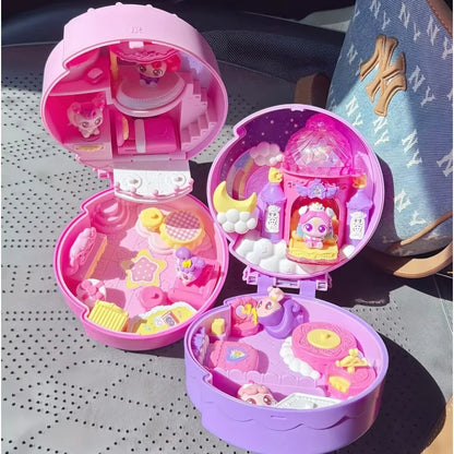 New Teenieping Anime Figure Season 6 Sparkling Meteor Aurora Meteor Hut Set  Magic Sweetheart Figurine Collection Toys Gifts