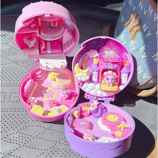 New Teenieping Anime Figure Season 6 Sparkling Meteor Aurora Meteor Hut Set  Magic Sweetheart Figurine Collection Toys Gifts