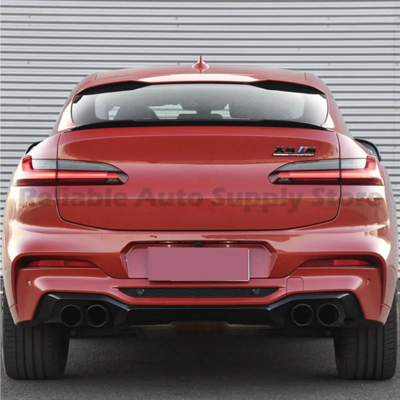 For BMW X4 G02 X4 M 2018+ Rear Spoiler Wing Trim Upgrade Stylish Durable High Quality Automotive Modification Accessories