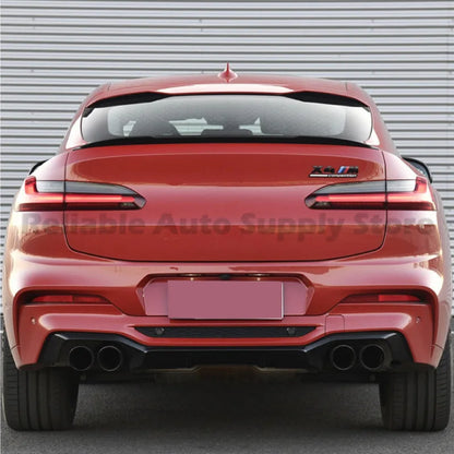 For BMW X4 G02 X4 M 2018+ Rear Spoiler Wing Trim Upgrade Stylish Durable High Quality Automotive Modification Accessories