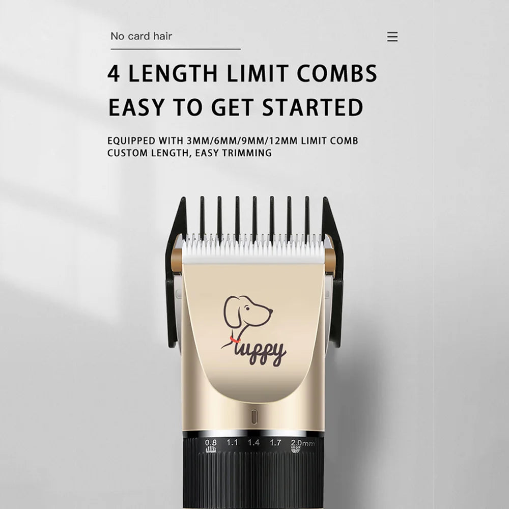Dog Clipper Pet/Cat/Rabbit Hair Clippers Grooming  Haircut Professional Trimmer Shaver Set Pets Cordless Rechargeable Promotions