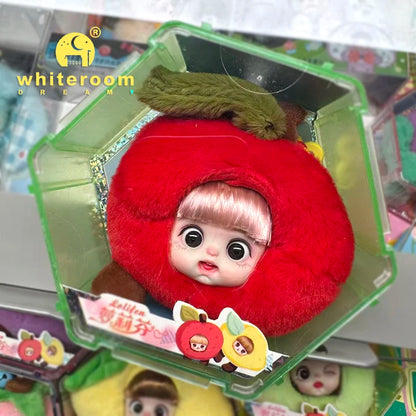 Doll accessori Furry Animal Mini Doll Plush Toy BJD Pendant Mobile Phone Lanyard Backpack Autumn Winter NewYear Gift Girl Plush