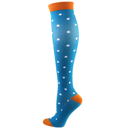 58 Styles Compression Socks 30 Mmhg Heart Star Stripe Socks New Unisex Golfs Tube Thigh Men Outdoor Long Pressure Stockings