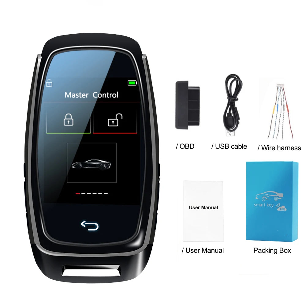 Newest CF920 Universal Modified LCD Smart Key Screen Display For BMW/Audi/Benz/Ford/Hyundai/Kia/Toyota/VW Keyless Entry 920FM